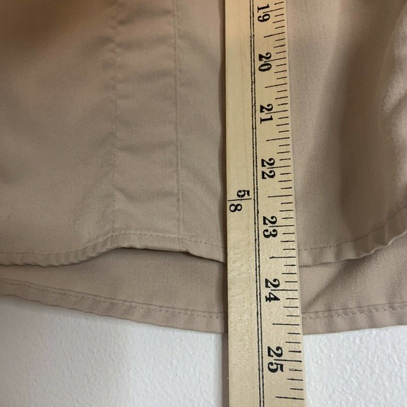 Grey's Anatomy By Barco Nude Mock Neck Scrub Top Medical Uniform Medium - Picture 7 of 8